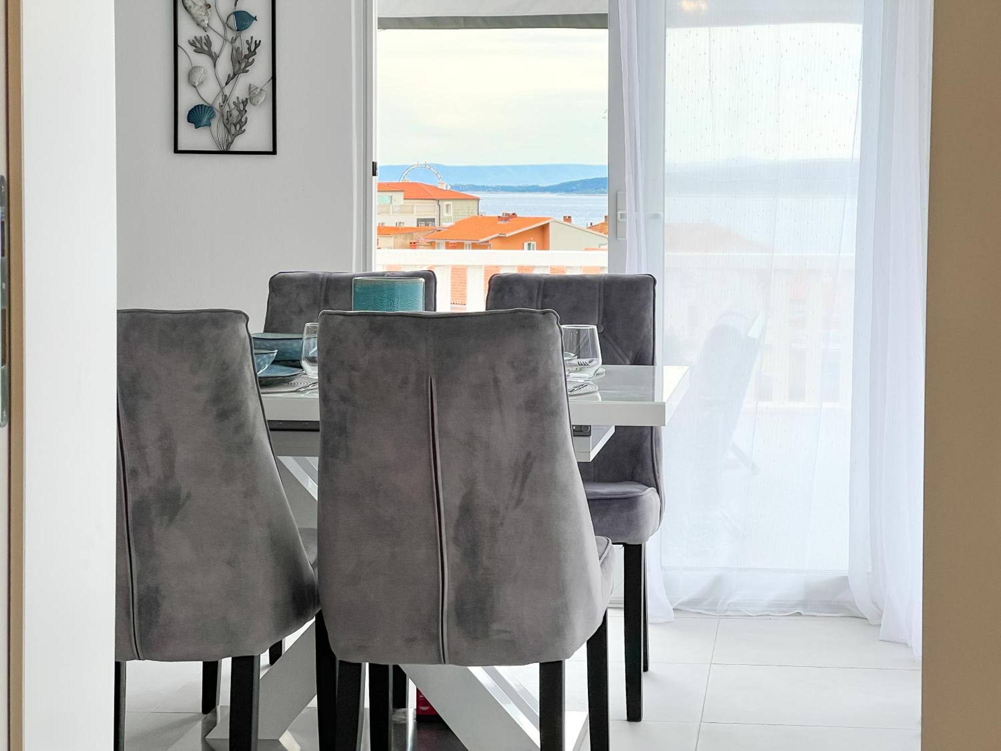 Apartments Larus Baška Voda Extérieur photo