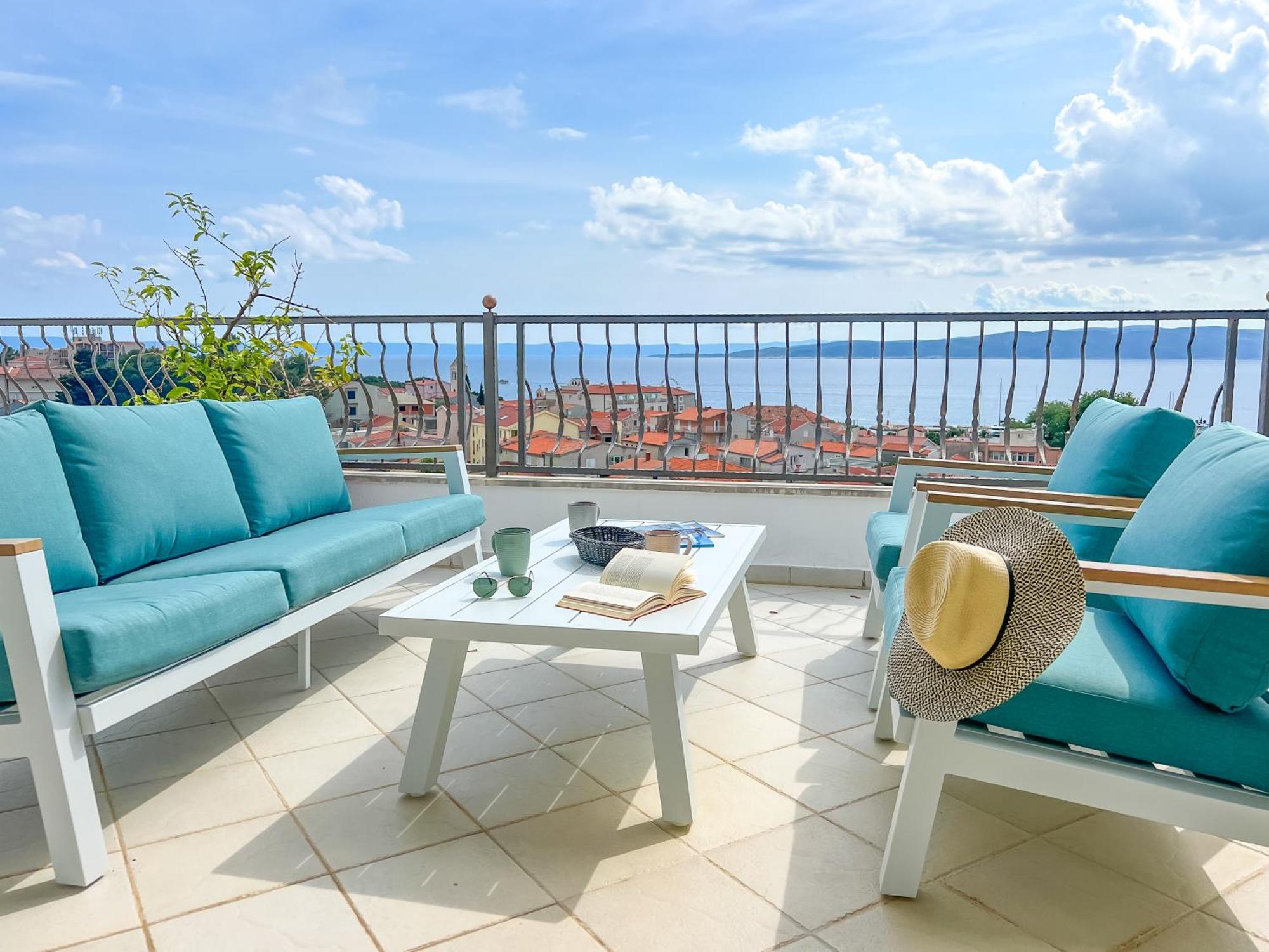 Apartments Larus Baška Voda Extérieur photo